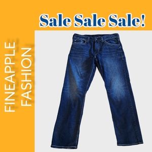 Silver "Eddie" jeans